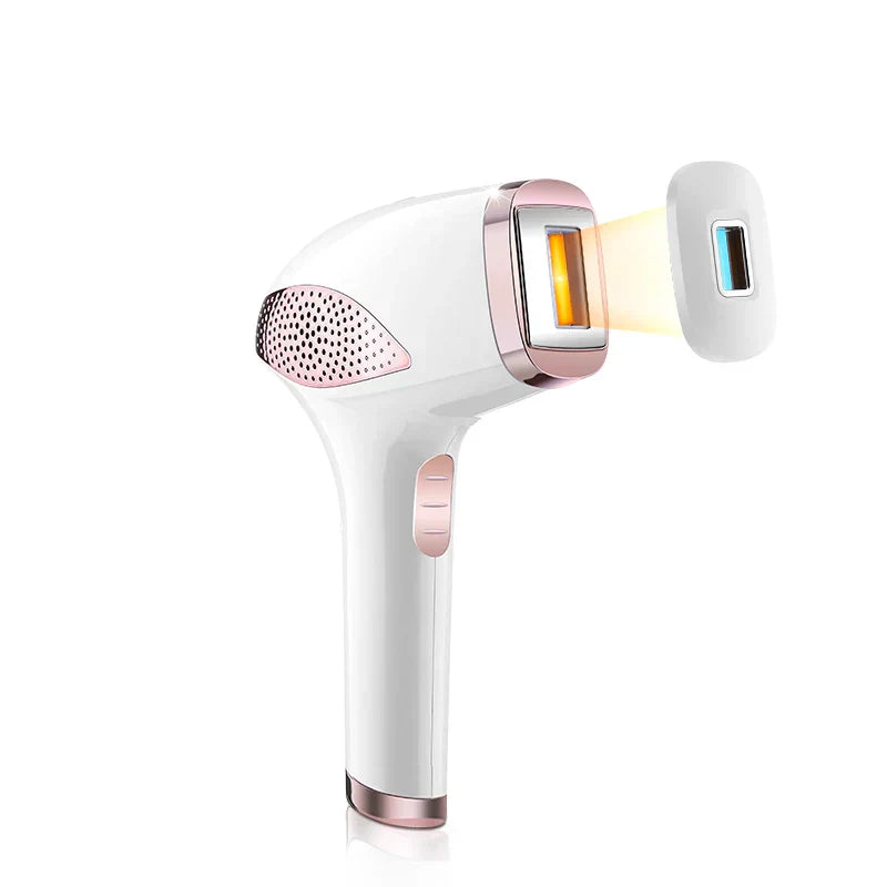 MLAY T4 IPL Laser Handheld Hair Removal Machine Ice Cool Permanent Face Body Bikini Epilator with 500000 Shots for Home Use