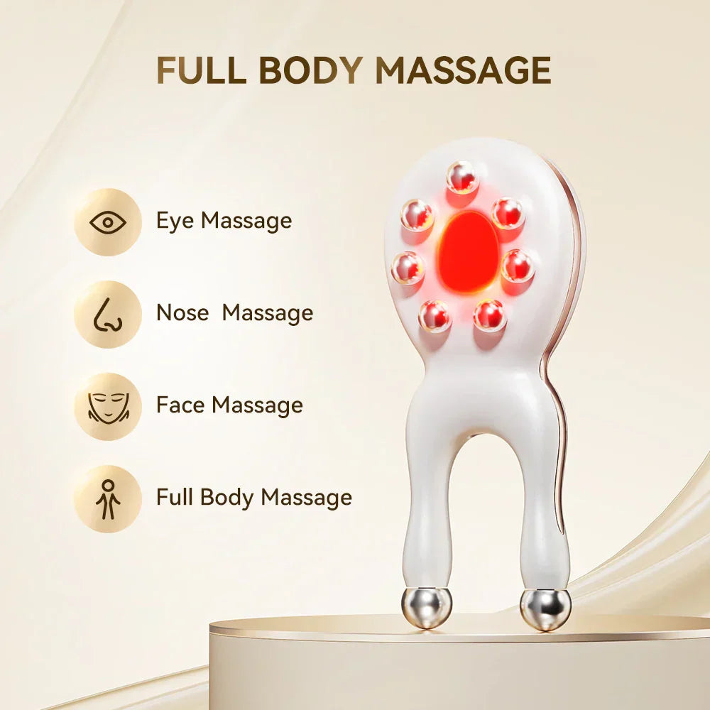 NEWEST 7 in 1 Face Lifting Device EMS Microcurrent Skin Rejuvenation LED Facial Neck Firming Massager Face Beauty Care Apparatus